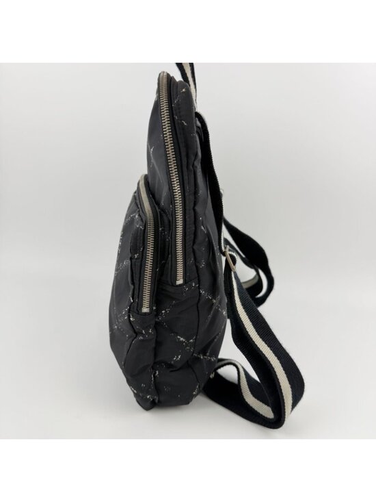 Chanel New Travel Line Backpack Nylon Black Vintage main image 15